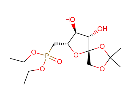 6-deoxy-6-diethoxyphosphinyl-1,2-O-isopropylidene-β-D-fructofuranose