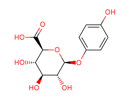 (2S,3S,4S,5R,6S)-3,4,5-Trihydroxy-6-(4-Hydroxyphenoxy)Oxane-2-Carboxylic Acid