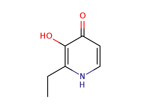 Molecular Structure of 125757-81-5 (4(1H)-Pyridinone,2-ethyl-3-hydroxy-(9CI))