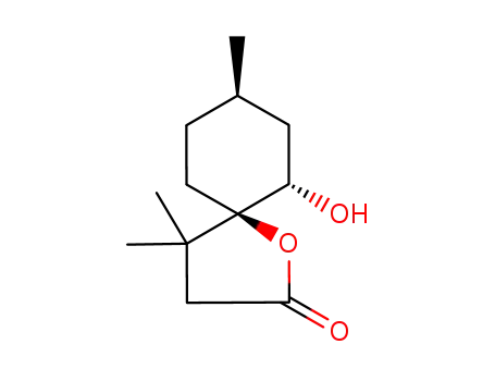 (5R,6S,8R)-(+)-6-hydroxy-4,4,8-trimethyl-1-oxaspiro[4.5]decan-2-one