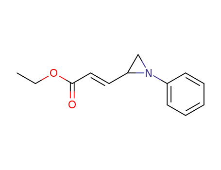 ethyl (E)-3-(1-phenylaziridin-2-yl)acrylate