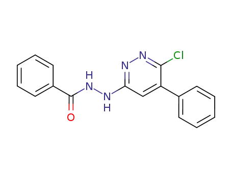 Benzoic acid, 2-(6-chloro-5-phenyl-3-pyridazinyl)hydrazide