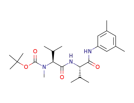 L-Valinamide,
N-[(1,1-dimethylethoxy)carbonyl]-N-methyl-L-valyl-N-(3,5-dimethylphenyl
)-