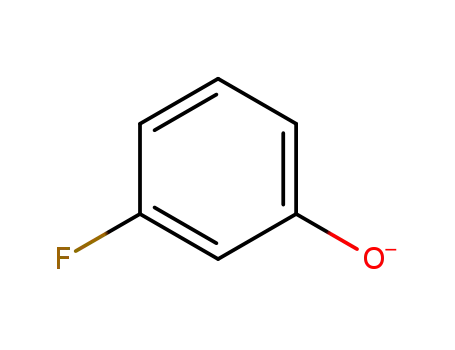 3-fluorophenolate anion