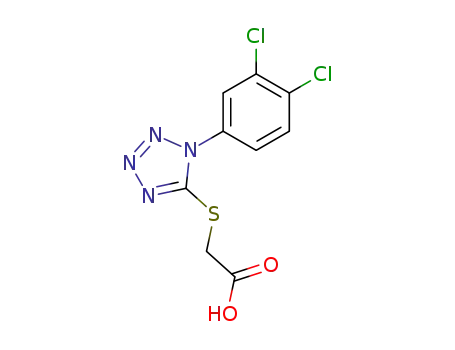 [1-(3,4-Dichlorophenyl)tetrazol-5-ylthio]acetic acid