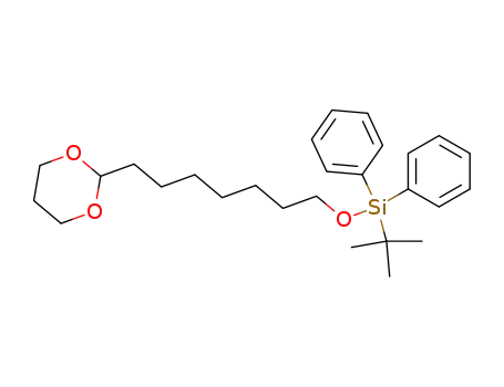 2-(7-(tert-butyldiphenylsilyloxy)-heptyl)-1,3-dioxane