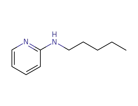 Molecular Structure of 24255-26-3 (2-Pyridinamine, N-pentyl-)