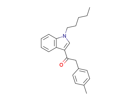 Molecular Structure of 864445-41-0 (JWH 251 4-methylphenyl isomer)
