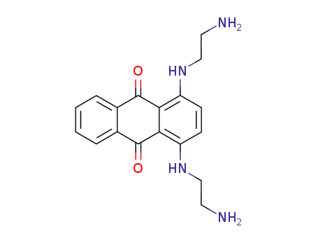 Molecular Structure of 19853-95-3 (1,4-bis[(2-aminoethyl)amino]anthracene-9,10-dione)