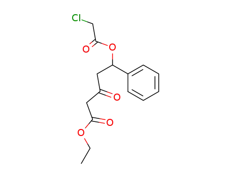 5-(2-Chloro-acetoxy)-3-oxo-5-phenyl-pentanoic acid ethyl ester