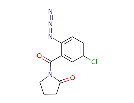 2-Pyrrolidinone, 1-(2-azido-5-chlorobenzoyl)-