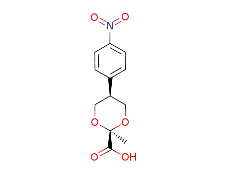 2-methyl-5-(4-nitro-phenyl)-[1,3]dioxane-2-carboxylic acid