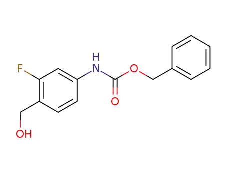 Carbamic acid, [3-fluoro-4-(hydroxymethyl)phenyl]-, phenylmethyl ester