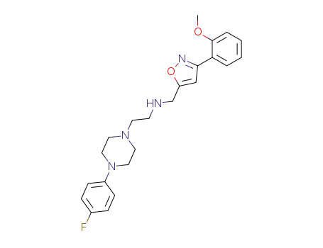 {2-[4-(4-fluoro-phenyl)-piperazin-1-yl]-ethyl}-[3-(2-methoxy-phenyl)-isoxazol-5-ylmethyl]-amine
