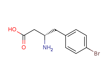 Benzenebutanoic acid, b-amino-4-bromo-, (bS)-