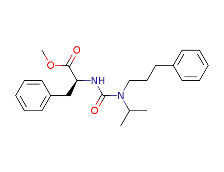(S)-2-[3-Isopropyl-3-(3-phenyl-propyl)-ureido]-3-phenyl-propionic acid methyl ester