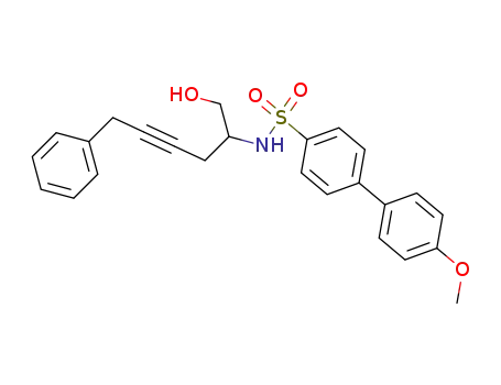 1-Hydroxy-2-{[4'-methoxy-(1,1'-biphenyl)-4-yl]-sulfonyl}-amino-6-phenylhex-4-yn