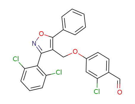 4-[3-(2,6-dichlorophenyl)-5-phenylisoxazol-4-ylmethoxy]-2-chlorobenzaldehyde
