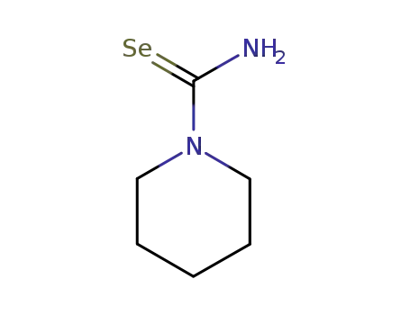Molecular Structure of 61934-60-9 (N-(selenocarbamido)piperidine)