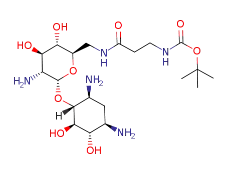 Molecular Structure of 936707-03-8 (C<sub>20</sub>H<sub>39</sub>N<sub>5</sub>O<sub>9</sub>)