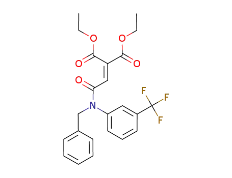 Propanedioic acid,
[2-oxo-2-[(phenylmethyl)[3-(trifluoromethyl)phenyl]amino]ethylidene]-,
diethyl ester