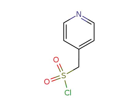Molecular Structure of 130820-88-1 (4-PYRIDINEMETHANESULFONYL CHLORIDE)