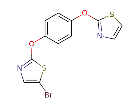Thiazole, 5-bromo-2-[4-(2-thiazolyloxy)phenoxy]-