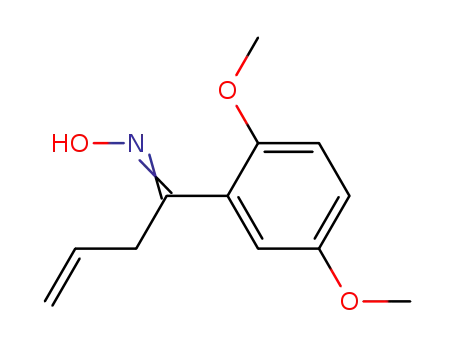 1-(2,5-dimethoxy-phenyl)-but-3-en-1-one oxime