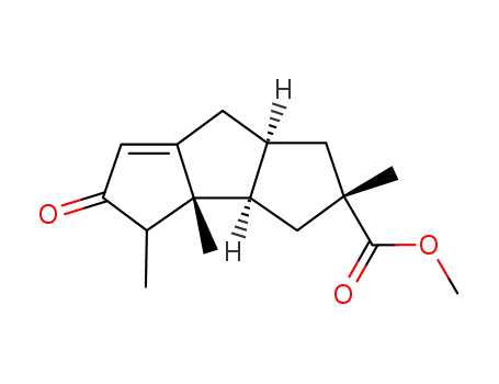 methyl [2S-(2α,3aα,3bβ,7aα)]-2,3,3a,3b,4,5,7,7a-octahydro-2,3b,4-trimethyl-5-oxo-1H-cyclopenta[a]pentalene-2-carboxylate
