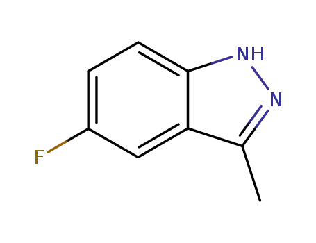 Molecular Structure of 945265-03-2 (1H-Indazole,  5-fluoro-3-methyl-)