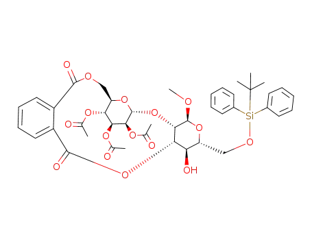 C<sub>43</sub>H<sub>50</sub>O<sub>16</sub>Si
