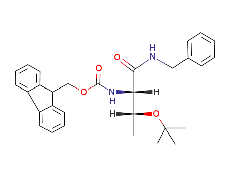 Molecular Structure of 929294-62-2 (Fmoc-Thr(tBu)-NHBn)