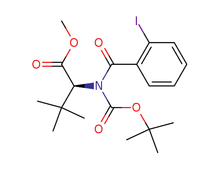 N-(2-idobenzoyl)-N-(tert-butyloxycarbonyl)tert-leucinate
