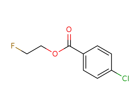 Molecular Structure of 22775-50-4 (2-fluoroethyl 4-chlorobenzoate)