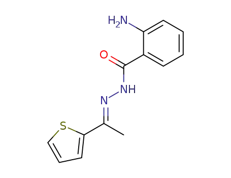 2-acetylthiophene-o-aminobenzoylhydrazone