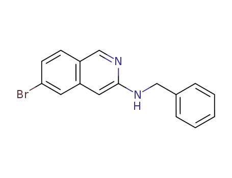 benzyl-(6-bromo-isoquinolin-3-yl)-amine