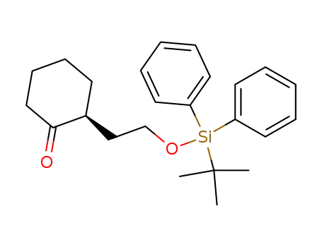 Cyclohexanone, 2-[2-[[(1,1-dimethylethyl)diphenylsilyl]oxy]ethyl]-, (2S)-