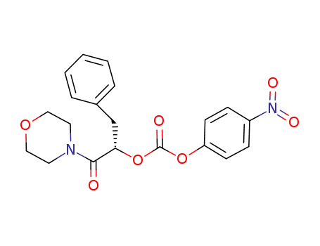 carbonic acid 1-benzyl-2-morpholin-4-yl-2-oxo-ethyl ester 4-nitro-phenyl ester
