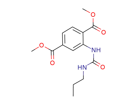 2-(3-propyl-ureido)-terephthalic acid dimethyl ester