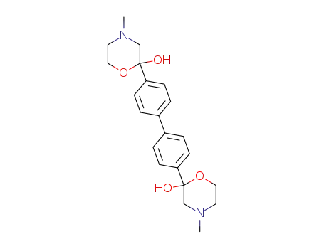 4,4'-bis-(1-methyl-3-hydroxy-morpholinyl-3)-biphenyl