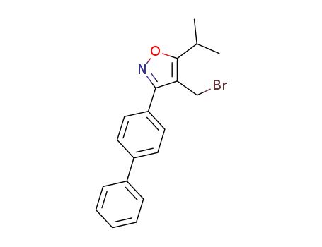 3-biphenyl-4-yl-4-(bromomethyl)-5-isopropylisoxazole
