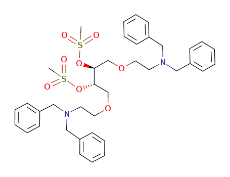 (2S,3S)-1,4-bis[2-(N,N-dibenzylamino)ethoxy]butane-2,3-diyl dimethanesulfonate