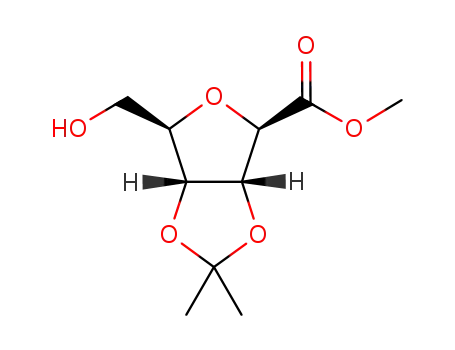 6-hydroxymethyl-2,2-dimethyl-tetrahydro-furo[3,4-<i>d</i>][1,3]dioxole-4-carboxylic acid methyl ester