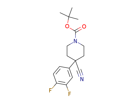 1-Boc-4-cyano-4-(3,4-difluorophenyl)-piperidine