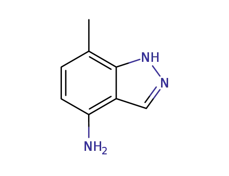 1H-인다졸-4-아민,7-메틸-(9CI)