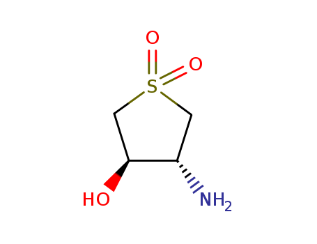 4-amino-1,1-dioxo-thiolan-3-ol cas  20688-37-3