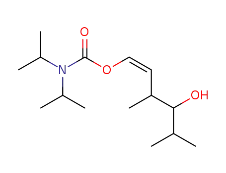 Carbamic acid, bis(1-methylethyl)-,
(1Z,3S,4R)-4-hydroxy-3,5-dimethyl-1-hexenyl ester