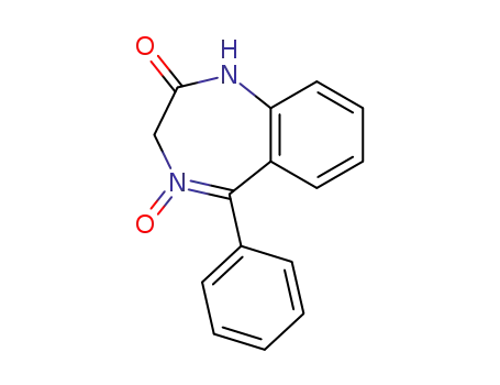 2H-1,4-Benzodiazepin-2-one, 1,3-dihydro-5-phenyl-, 4-oxide