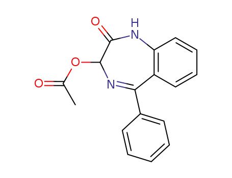 (2-Oxo-5-phenyl-1,3-dihydro-1,4-benzodiazepin-3-yl) acetate