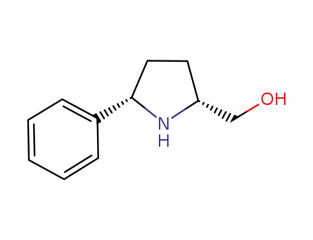 2-Pyrrolidinemethanol, 5-phenyl-, (2R,5S)-
